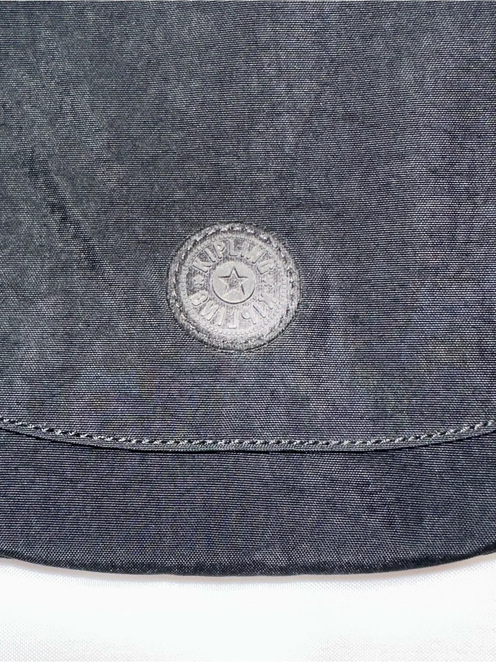 Kipling Lucasta Crossbody Black Tonal Purse No Monkey